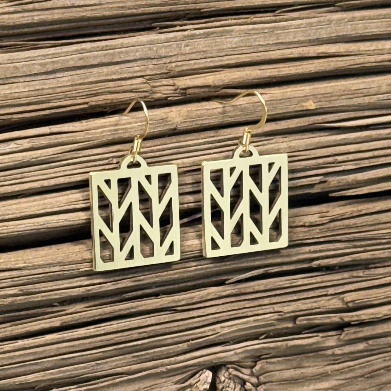 Braided Rug Earrings
